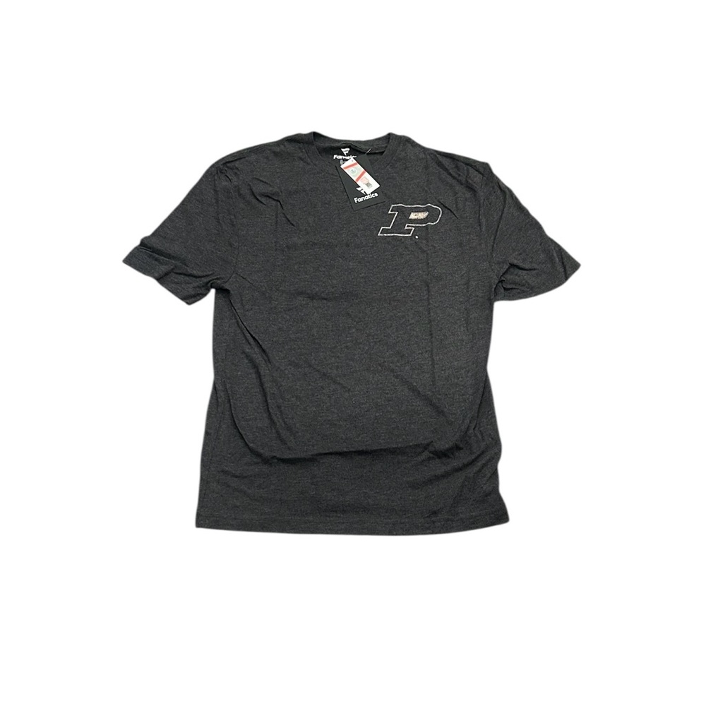 Purdue Boilermakers Men’s Tri Blend Logo‎ Shirt